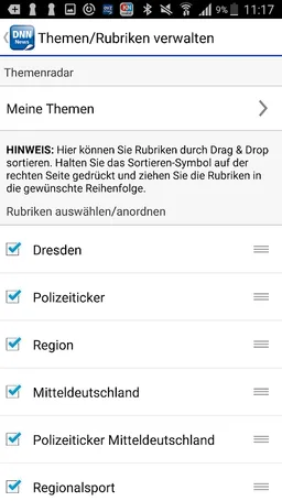DNN News screenshot 4