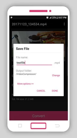 Smart Video Compressor and resizer screenshot 6