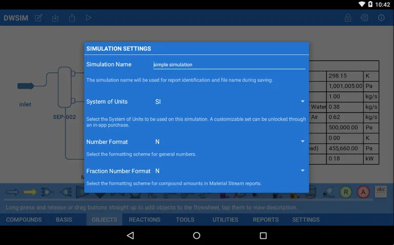 DWSIM screenshot 5