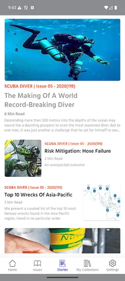 Scuba Diver Magazine screenshot 3