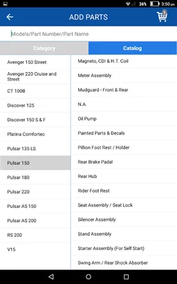 Bajaj EZ Order screenshot 1