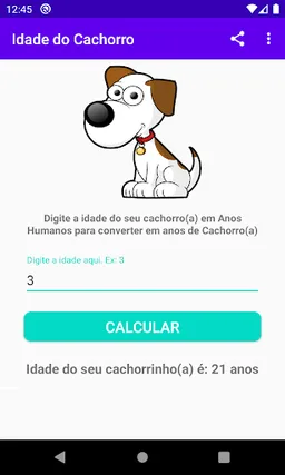 Idade do seu cachorrinho screenshot 2