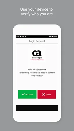 CA Mobile Authenticator screenshot 4