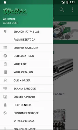 Walters Wholesale Electric screenshot 1