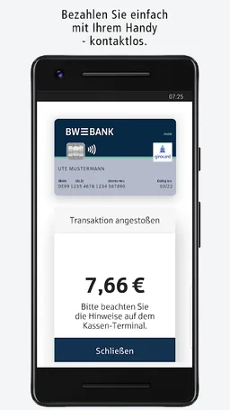 BW-BankCard pay - Mobiles Bezahlen mit der BW-Bank screenshot 2