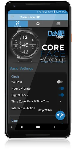 Core Face HD Watch Face screenshot 15