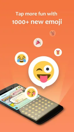 GO Keyboard Lite - Emoji keyboard, Free Theme, GIF screenshot 4