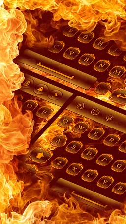 Fire Keyboard screenshot 2