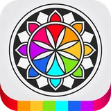 Mandala Designs - Coloring Boo icon