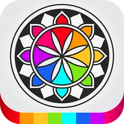 Mandala Designs - Coloring Boo icon