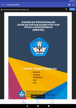 Daftar Hadir GTK (DHGTK) 2020 screenshot 9
