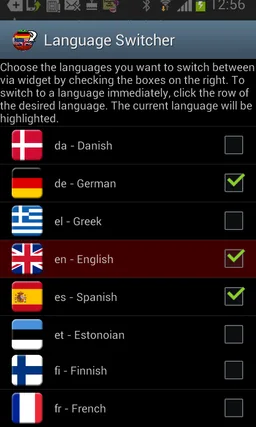 Language Switcher+ screenshot 1