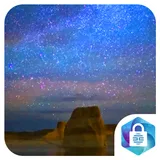 Beautiful Starry Sky Live Wallpaper by PIN Genie icon