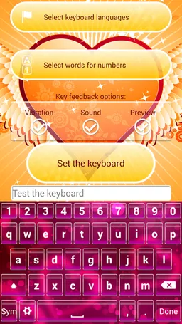 Love Keyboard Themes screenshot 4