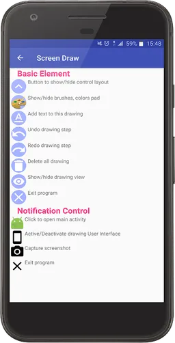 Draw anywhere on Screen AZDraw screenshot 1