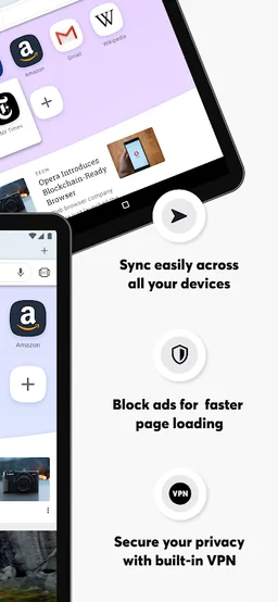 Opera Browser: Fast & Private screenshot 7
