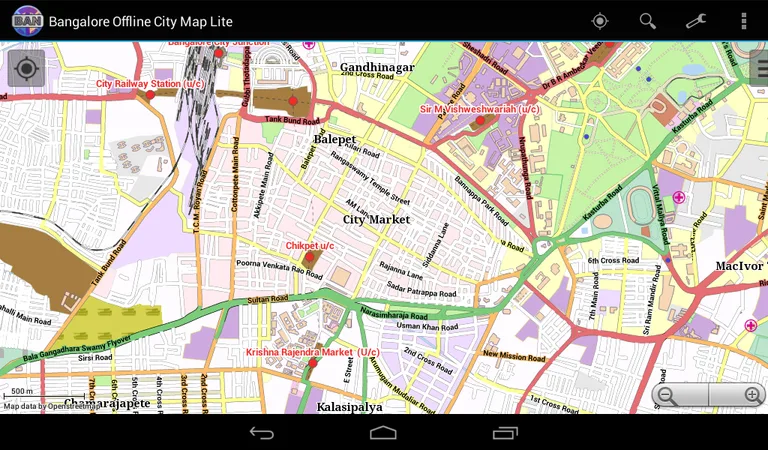 Bangalore Offline City Map screenshot 4