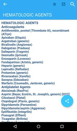 Clinicians Drug Reference 2016 screenshot 6