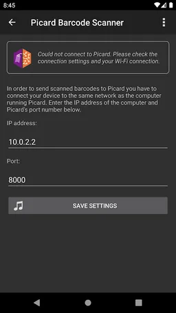 Picard Barcode Scanner screenshot 4