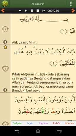 Quran Bahasa Melayu Advanced screenshot 1
