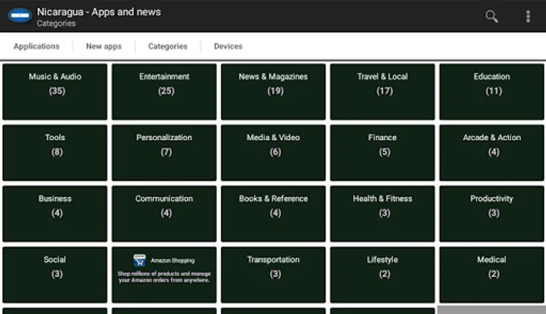 Nicaraguan apps and games screenshot 1