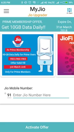 Upgrade  Jio screenshot 2