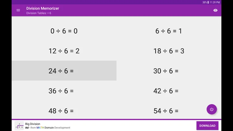 Division Memorizer screenshot 20