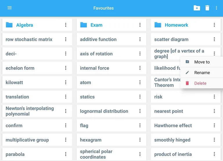 Oxford Mathematics Dictionary screenshot 15