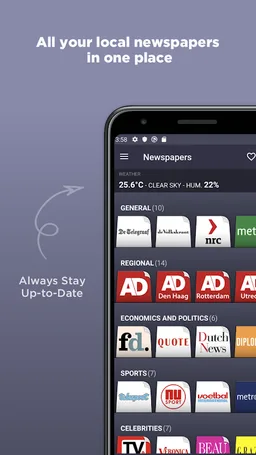 Dutch Newspapers screenshot 1