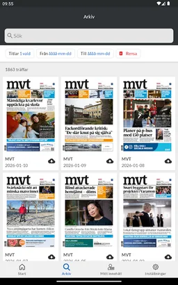 E-tidning MVT screenshot 4