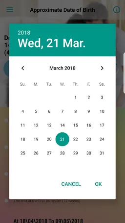 Pregnancy Calendar screenshot 2