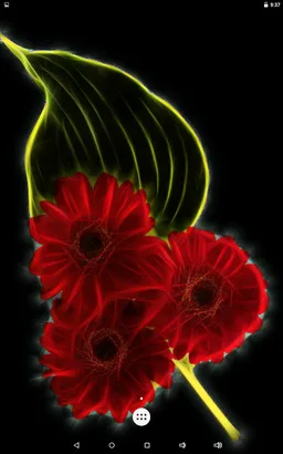 Fractal Flower Clock screenshot 4