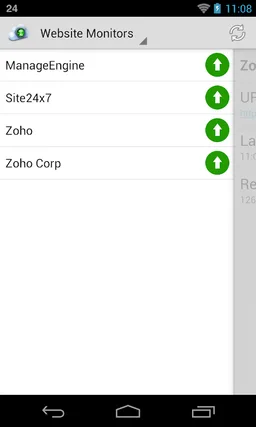 Mobile Poller for Site24x7 screenshot 2