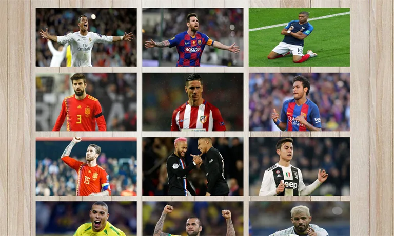 Fútbol Soccer Players Puzzle screenshot 2