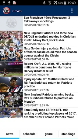 New England Football - Patriot screenshot 2
