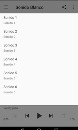 Sonido Blanco screenshot 3