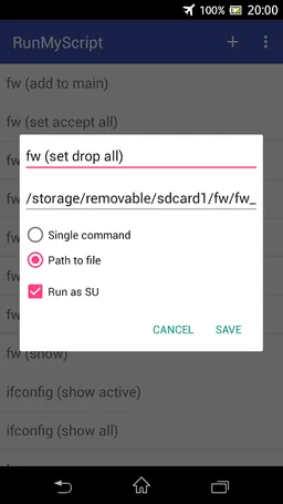 RunMyScript screenshot 3