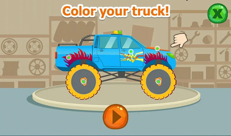 Racing games for toddlers screenshot 2