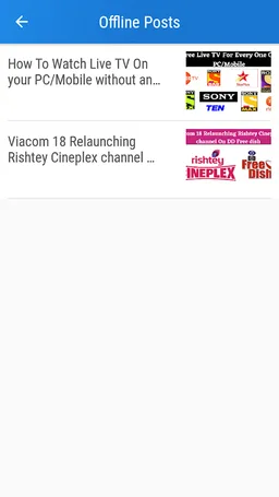 DD Freedish DTH News screenshot 4