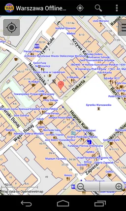 Warsaw Offline City Map Lite screenshot 11