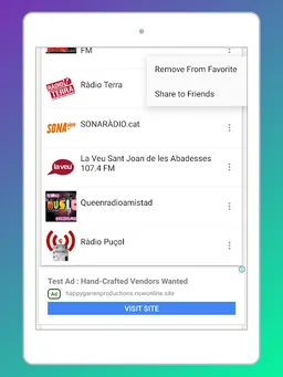 Radio Andorra FM: Radio Online screenshot 11
