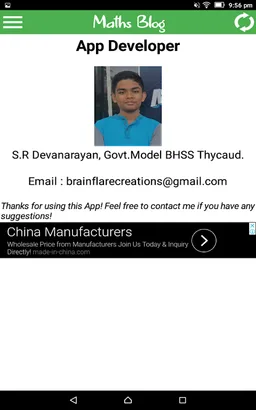 Maths Blog screenshot 7