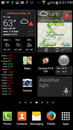 Kayak Water Widget screenshot 3