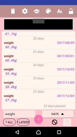 Smart Log /Easy/Diary/Notes screenshot 4