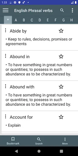 Learn English Phrasal Verbs screenshot 1