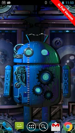 Steampunk Droid Fear Lab Free screenshot 3