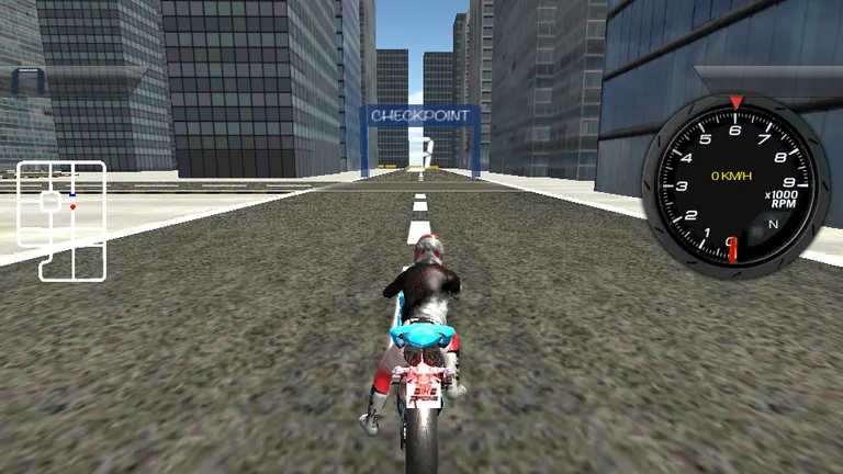 Checkpoint BikeRacing 3D screenshot 4