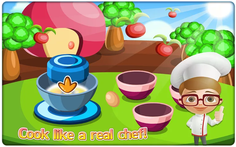 Apple Cake Cooking Games screenshot 3