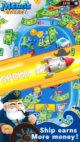 Merge Ships: Ship Tycoon screenshot 1