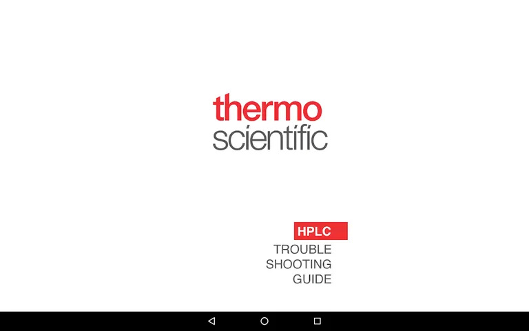 HPLC Troubleshooting Guide screenshot 6